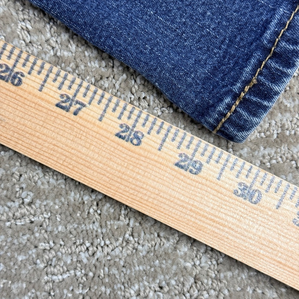 Signature by Levi Strauss Jeans Women 18 Medium Blue Bootcut Mid Rise Stretch - Picture 11 of 12
